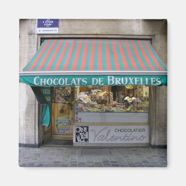 Chocolatier, Brussels, Belgium Magnet (Front)