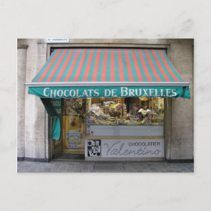 Chocolatier, Brussels, Belgium Postcard