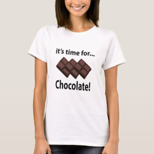 Chocolatier Chocolate It's Time For Chocolate T-Shirt