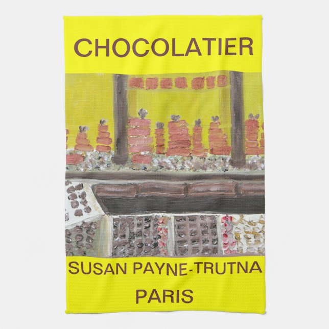 CHOCOLATIER KITCHEN TOWEL (Vertical)