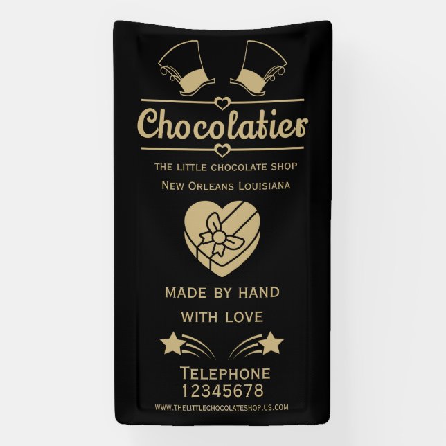 Chocolatier Maker Banner (Vertical)