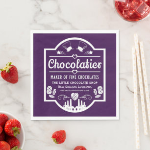 Chocolatier Maker Napkin