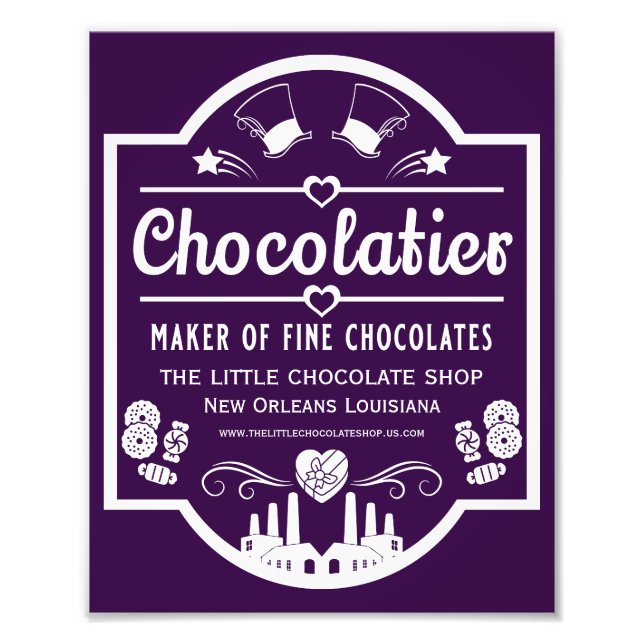 Chocolatier Maker Photo Print (Front)