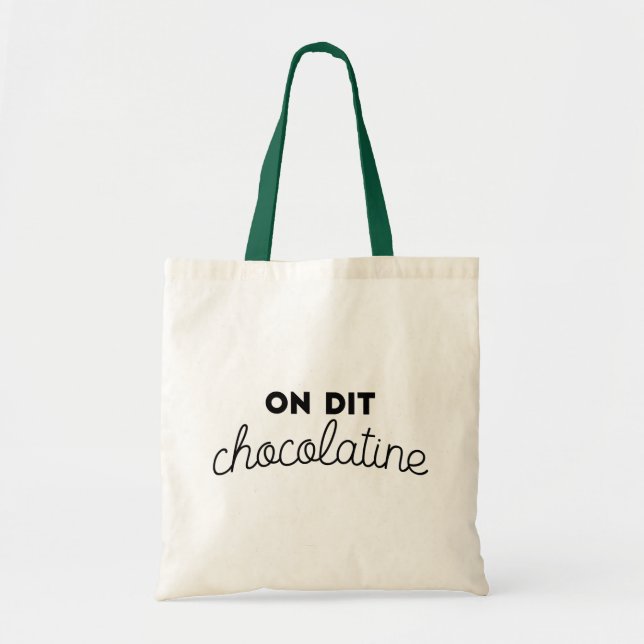 Chocolatine sac fourre-tout (Devant)