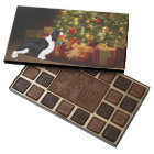 Chocolats d'arbre de Noël d'épagneul de springer