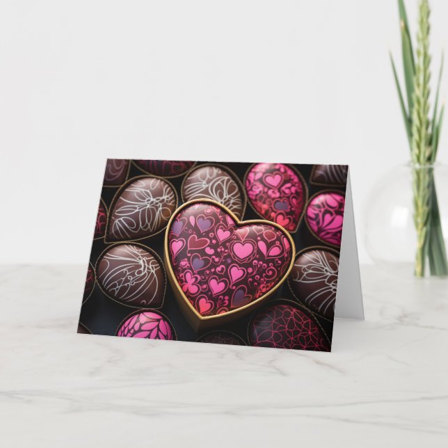 Chocolats en forme de coeur (Devant)