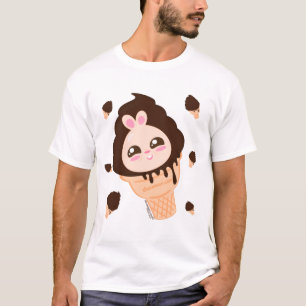 Chocomari- Choco Chubby Bunny Ice Cream V.01 T-Shirt