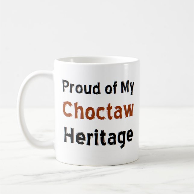 choctaw heritage coffee mug (Left)
