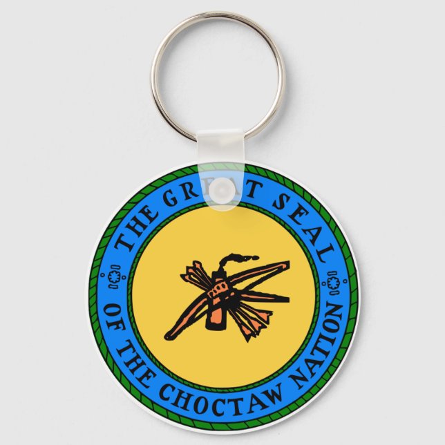 Choctaw Seal Keychain (Front)