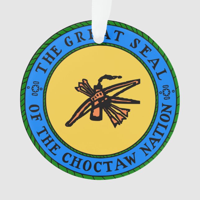 CHOCTAW SEAL Ornament (Front)