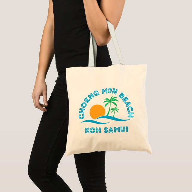 CHOENG MON BEACH-KOH SAMUI TOTE BAG (Front (Product))