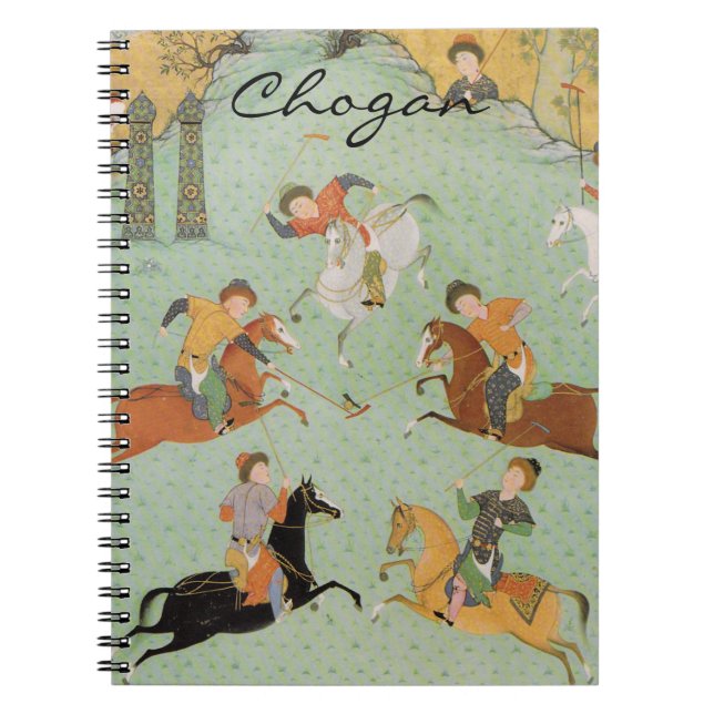 Chogan / Polo game Notebook (Front)