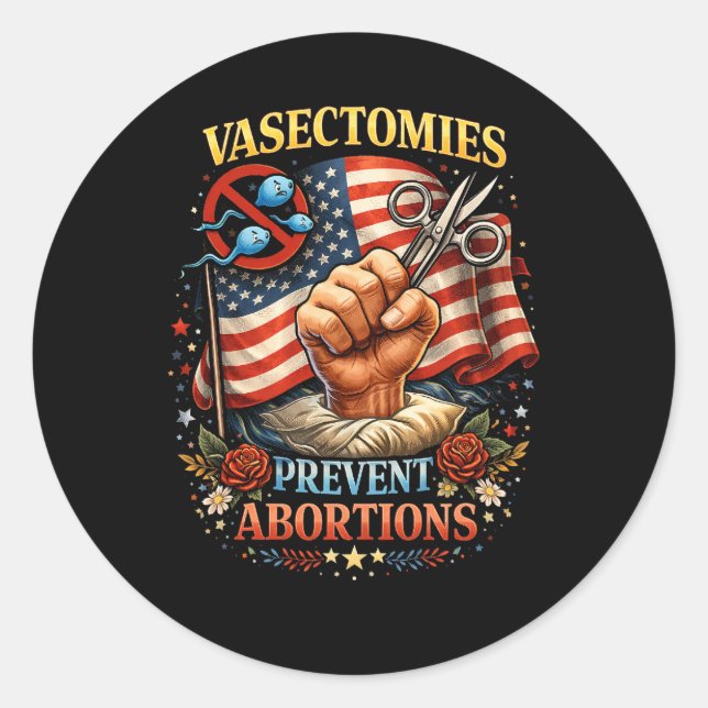 Choice and Consequence Classic Round Sticker (Front)