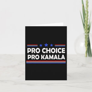 Choice Pro Kamala 2024 Feminist Women's Rights Har Card