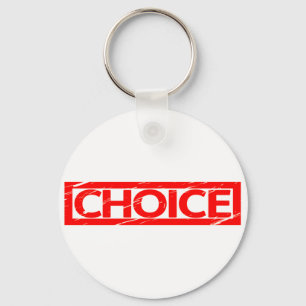 Choice Stamp Keychain