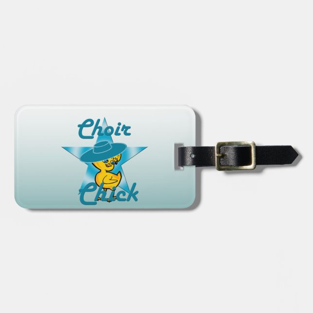 choir Chick #7 Luggage Tag (Front Horizontal)