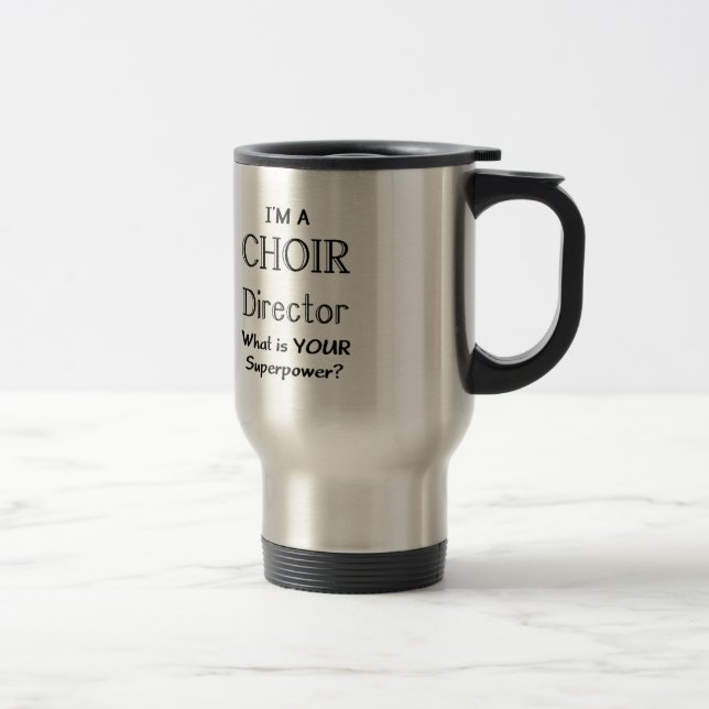 Choir director travel mug (Right)
