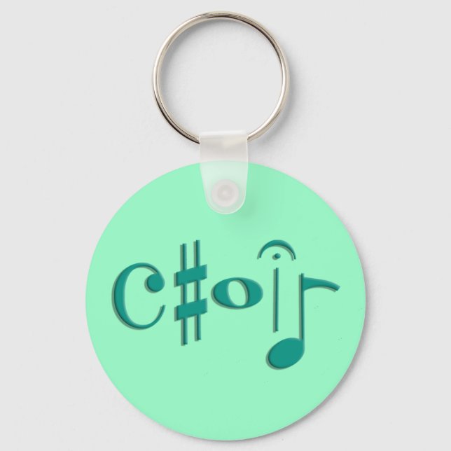 choir keychain (Front)