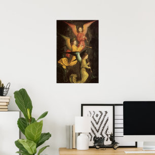 Choir of Angels by Simon Marmion, Renaissance Art Poster
