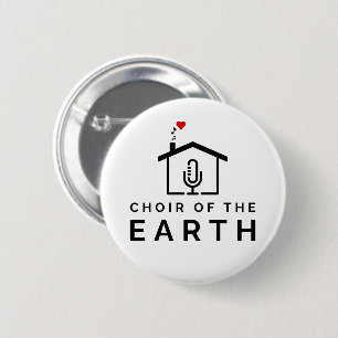 Choir of the Earth logo 2 Inch Round Button