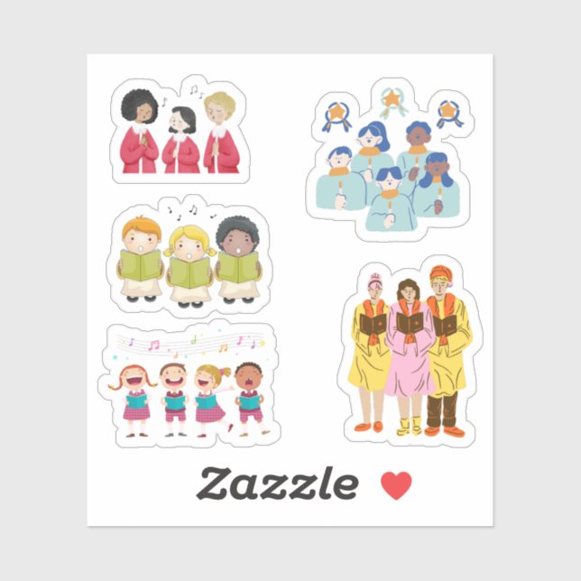 Choir Stickers (Sheet)