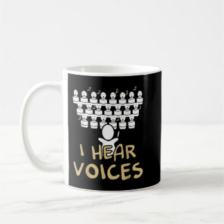 Choir Teacher I Hear Voices Funny Chorister Tee Coffee Mug