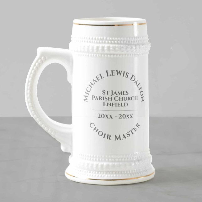 Choirmaster Beer Stein (Creator Uploaded)