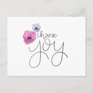 Choisir la carte postale Joy