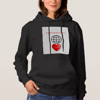 Choisir la gentillesse toujours Sweat à capuche po