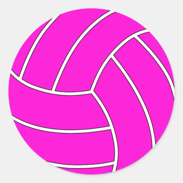 Choisir N'Importe Quelle Couleur Stickers Volleyba (Devant)