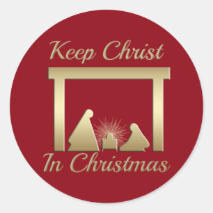 Choisissez Couleur Garder le Christ dans Stickers 