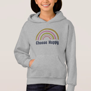 Choisissez Happy Cute Retro Rainbow Inspirational