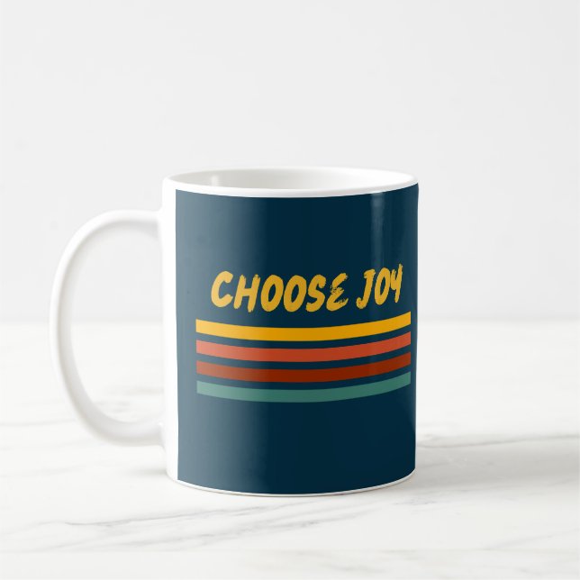 Choisissez Joie Mug Inspirationnel / Foi chrétienn (Gauche)