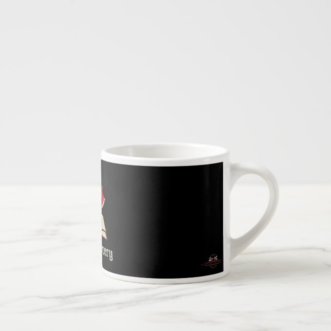 "Choisissez la bravoure" Espresso Mug (Droite)