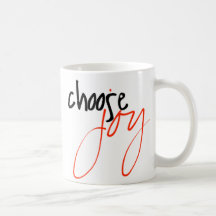 Choisissez la tasse de café de joie