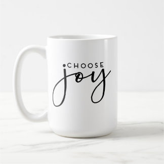 Choisissez la tasse de joie