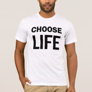 Choisissez le T-shirt des années 80 de la vie