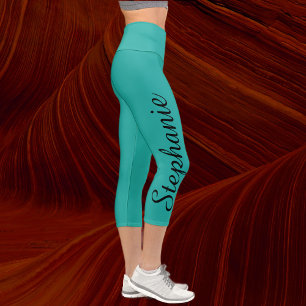 CHOISISSEZ VOTRE COULEUR Yoga capri leggings perso