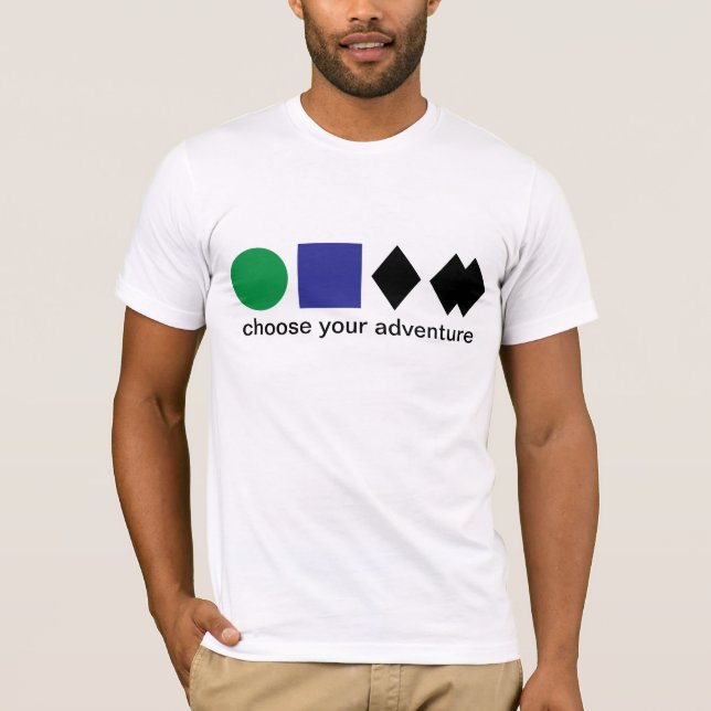 Choisissez votre T-shirt d'aventure (Devant)