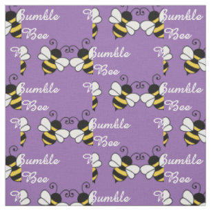 Choisissez votre tissu motif d'abeille couleur arr
