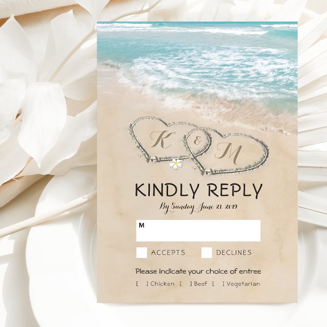 Choix de menus pour la réponse au mariage tropical (Créateur téléchargé)