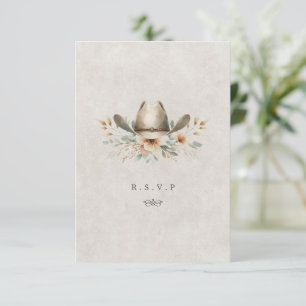Choix de repas de cowboy occidental RSVP