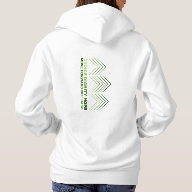 CHOIX DIGNITÉ ESPÉRANCE ALLER DE L'AVANT SWEAT - S (Dos)