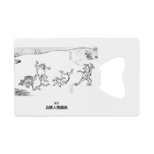 Choju Jinbutsu Giga Credit Card Bottle Opener