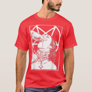 Choke me satan Unholy Nun Naughty Sey T-Shirt