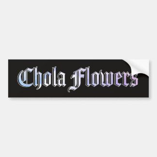 Chola Flowers | Bumper Sticker
