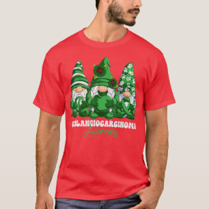 Cholangiocarcinoma Awareness Month Green Ribbon Gn T-Shirt