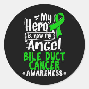 Cholangiocarcinoma Gift - Bile Duct Cancer  Classic Round Sticker