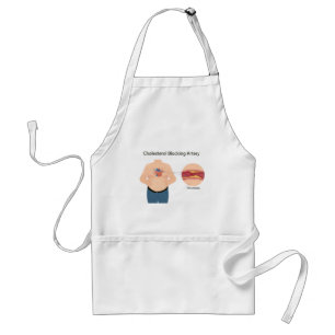 Cholesterol blocking artery standard apron