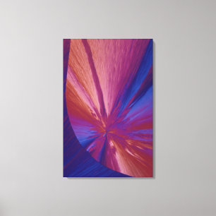 Cholesterol Crystals Canvas Print